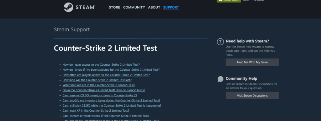 How To Fix Counter-Strike 2(CS2) Crashing, Not Launching, Black Screen 2 CS2 support for Crashing Not Launching Black Screen