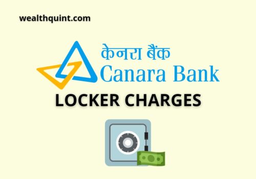 Canara Bank Locker Charges