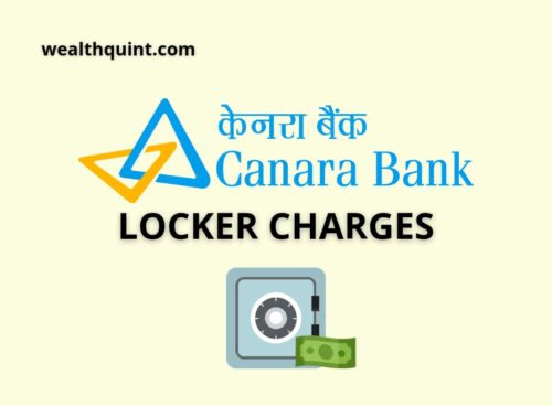 Canara Bank Locker Charges