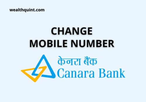 Canara Bank Mobile Number Change