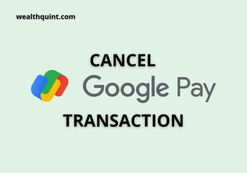 Cancel Google pay transaction