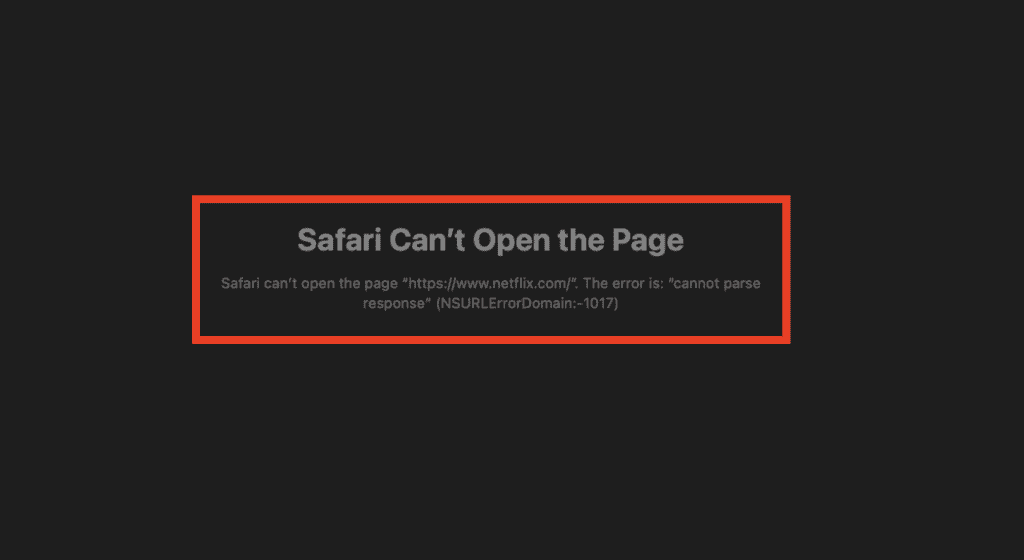 How to Fix Cannot Parse Response In Netflix 2 Cannot Parse Response In Netflix