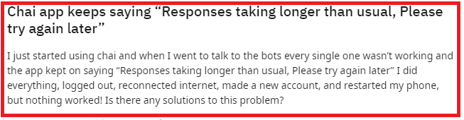 Why Is Chai Response Taking Longer Than Usual & How to Fix it 1 Chai Response Taking Longer Than Usual