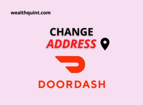 Change Address Doordash