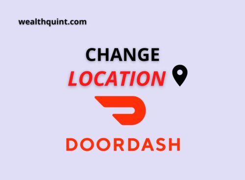 Change location Doordash