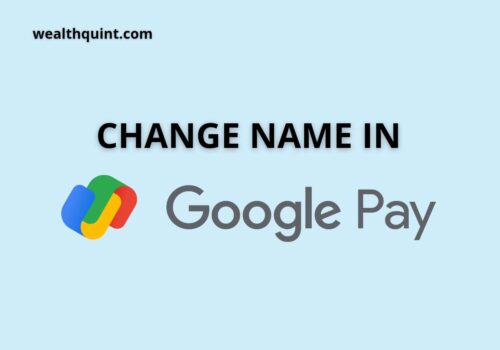 Change name in google pay