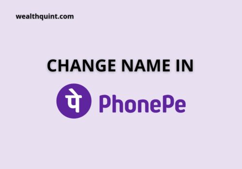 Change name in phonepe
