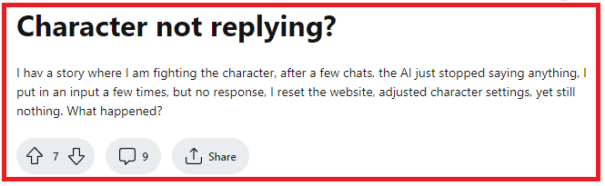 How to Fix Character.ai Not Working Or Not Responding 1 Character.ai Not Working Or Not Responding