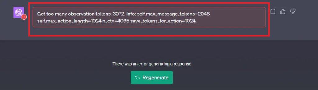 How To Fix “Got Too Many Observation Tokens” On ChatGPT 1 Chatgpt Got Too Many Observation Tokens