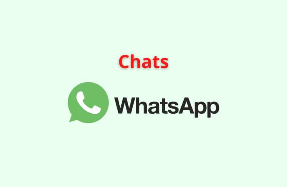 Chats WhatsApp