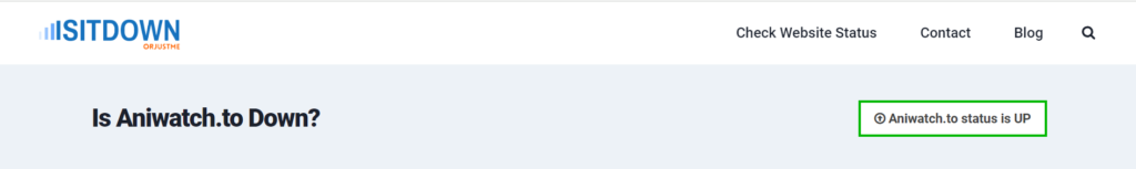 How To Fix Aniwatch Comments Not Showing Up 2 Check Aniwatch Server Status To Fix Comments Not Showing Up