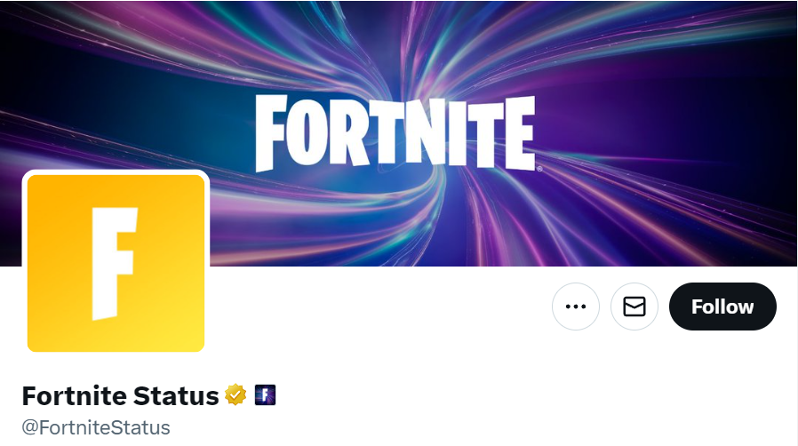 How To Fix Fortnite Error Code ESP-DIST-001 An Error Occurred While Connecting To Epic Servers 3 Check Fornite Status Twitte Page To Fix Error Code ESP DIST 001 An Error Occurred While Connecting To Epic Servers