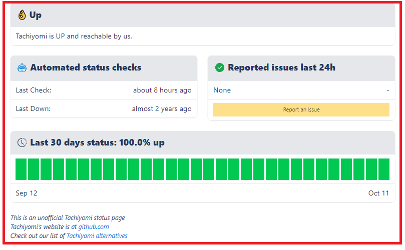 How To Fix “The Image Couldn't Be Loaded” on Tachiyomi 4 Check Tachiyomi server status To Fix The Image Couldnt Be Loaded on Tachiyomi