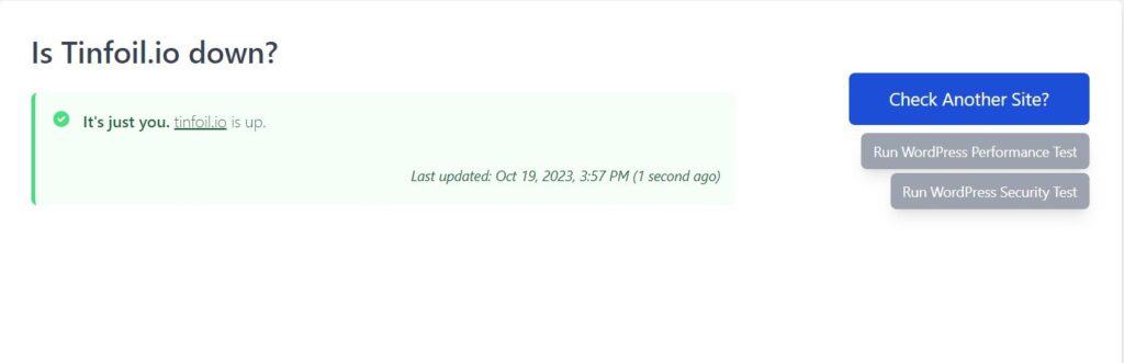 How To Fix Tinfoil.io Login Failed 2 Check The Tinfoil Server Status for Tinfoil Io Login Failed