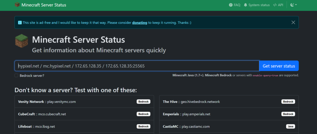 How To Fix Something Went Wrong Or Your Account Is Not Authenticated With Essential 3 Check for Outages to Fix something went wrong or your account is not authenticated with essential on minecraft 1