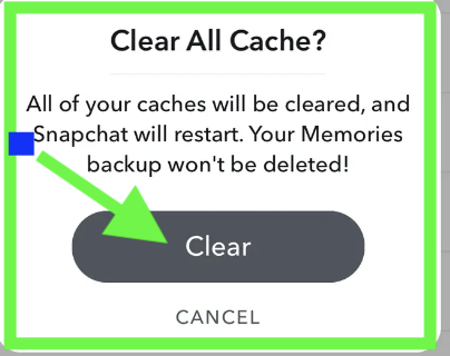 How To Fix Snapchat Showing Random People Stories 3 Clear Snapchat Cache and Data