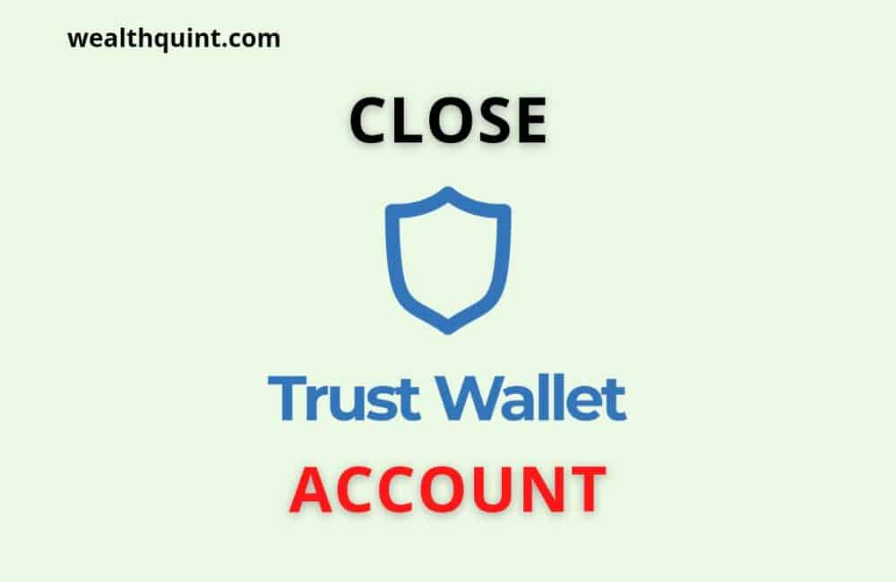 Delete Trust Wallet Account