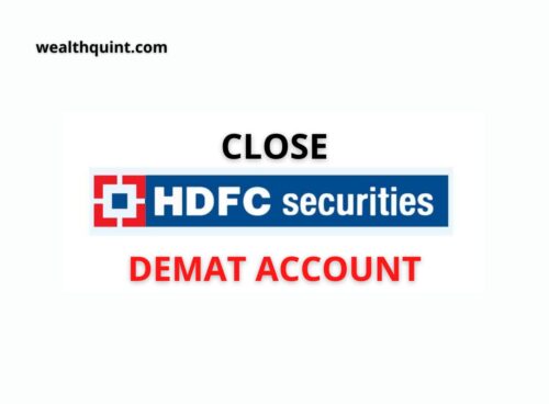 Close hdfc demat account