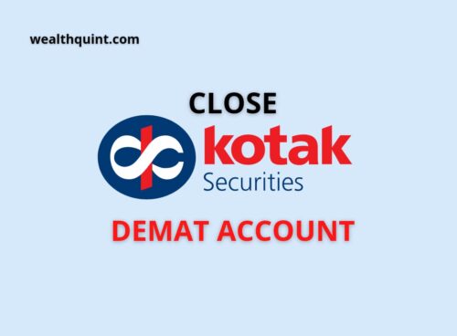 Close kotak securities demat account
