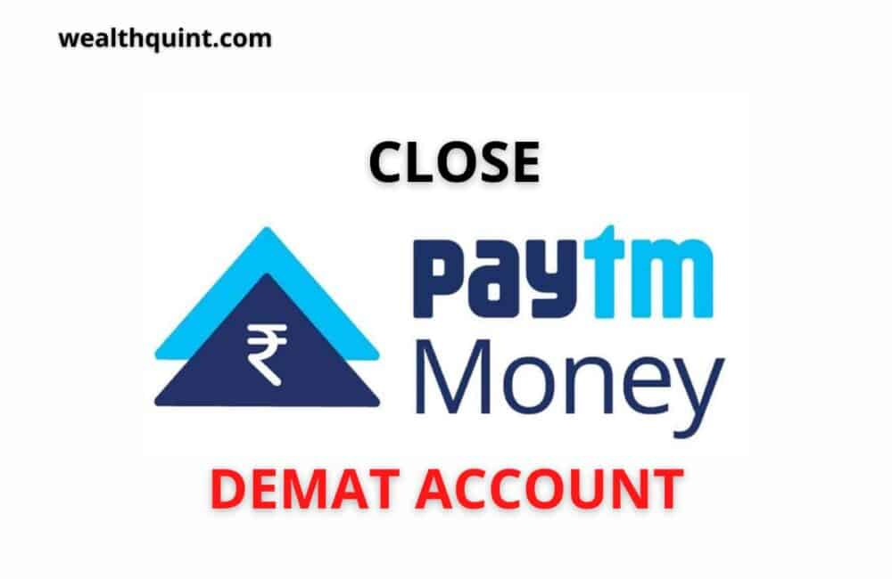 Close paytm money demat account