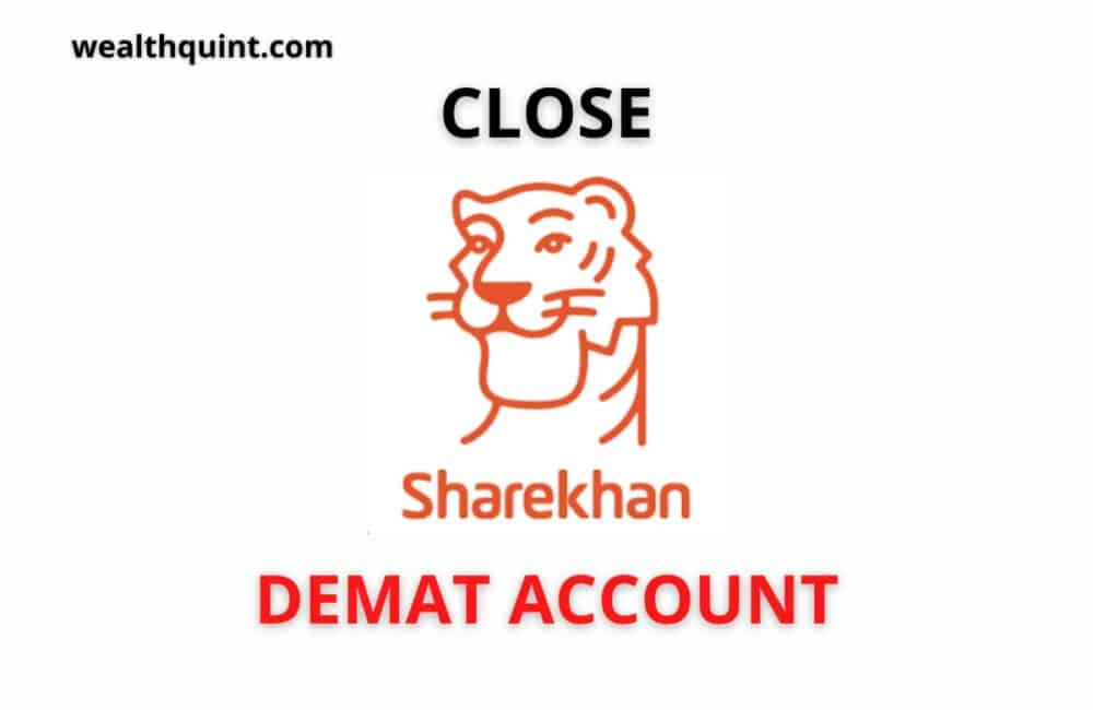 Close sharekhan demat account