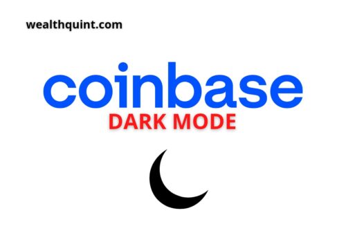Coinbase dark mode