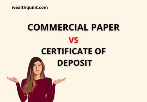 Commercial paper vs cerificate of deposit
