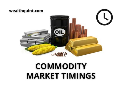 Commodity market timings
