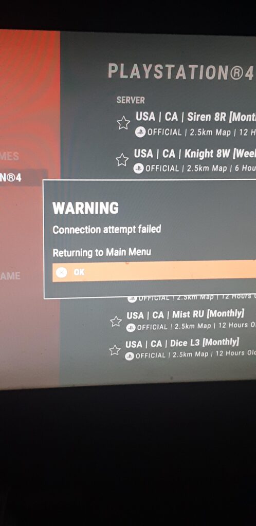 How To Fix “Connection Attempt Failed” On Rust Console 2 Connection Attempt Failed On Rust Console
