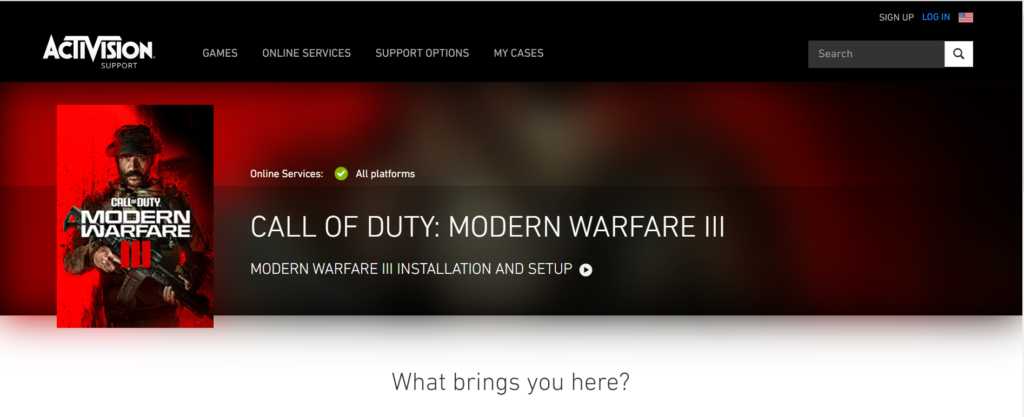 How To Fix COD Modern Warfare 3 (MW3) Memory Error 12707-19 3 Contact Activision Support To Fix Memory Error 12707 19 On COD Modern Warfare III
