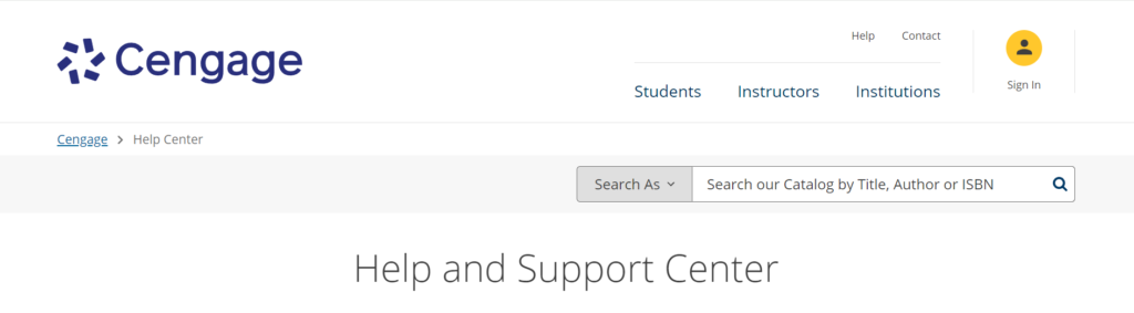 How To Fix Cengage E-book Not Loading 4 Contact Cengage Support To Fix Ebook Not Loading