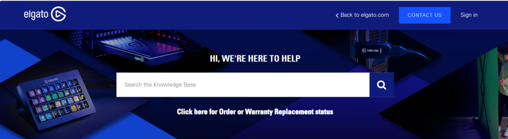 How To Fix Elgato Marketplace Sign In Not Working 3 Contact Elgato Support To Fix Marketplace Sign In Not Working