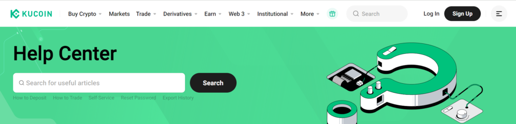 How To Fix KuCoin Network Error 404 When Trying To Login 3 Contact KuCoin Support To Fix Network Error 404 When Trying To Login 1