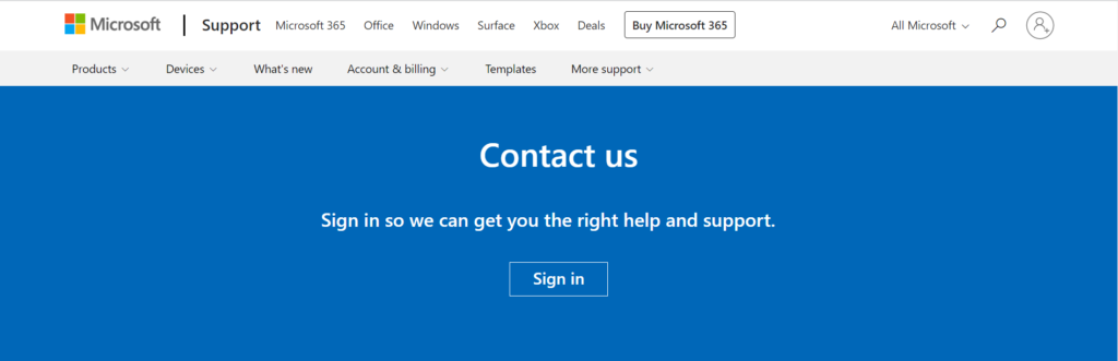 How To Fix .Net Framework 3.5 Feature Couldn't Be Installed Error Code 0x800F0805 3 Contact Microsoft Support To Fix .Net Framework 3.5 Feature Couldnt Be Installed Error Code 0x800F0805