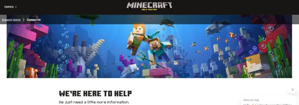 How To Fix Minecraft Launcher Error Code 0x1 2 Contact Minecraft Support for Minecraft Launcher Error Code 0x1 1