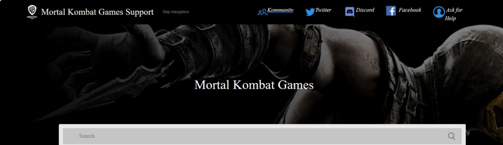 How To Fix There Was An Error Contacting The Mortal Kombat 1 Server 4 Contact Mortal Kombat 1 Support To Fix There Was An Error Contacting The Mortal Kombat 1 Server