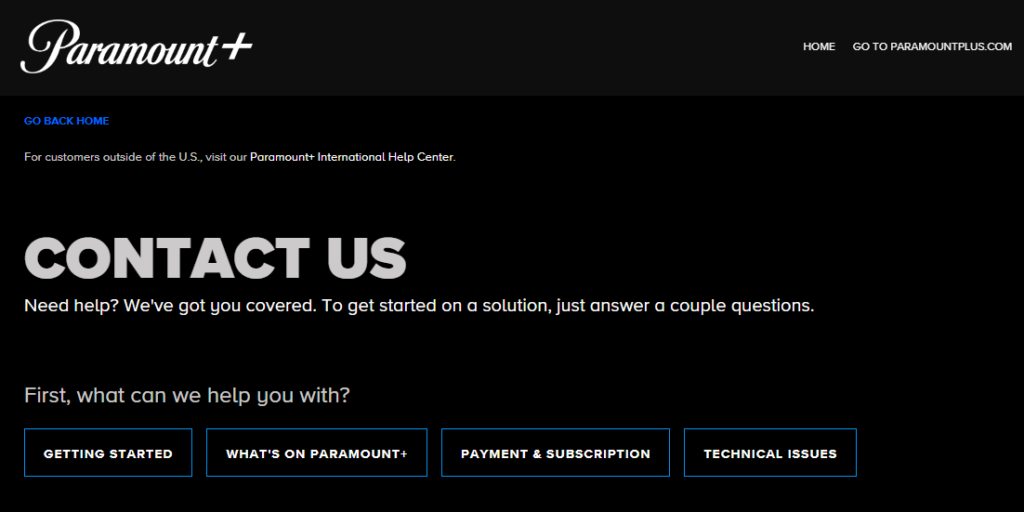 How To Fix Paramount Plus Error Code 3200 2 Contact Paramount Plus Support to fix Paramount Plus Error Code 3200