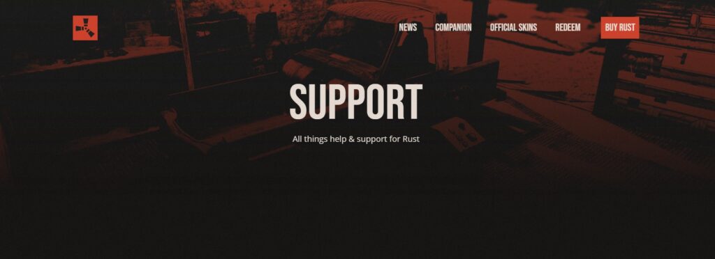 How To Fix Rust Disconnected Steam Auth Timeout Error 3 Contact Rust Support to Fix Rust Disconnected Steam Auth Timeout Error