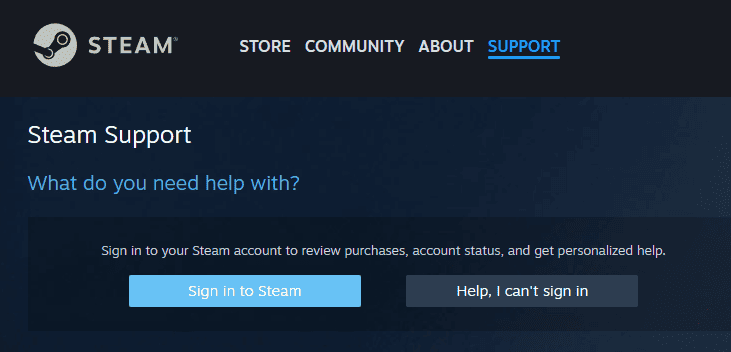 How To Fix Steam Guard Failed To Load QR Info 4 Contact Steam Support Team for fixing Steam Guard failed to load QR info.PNG
