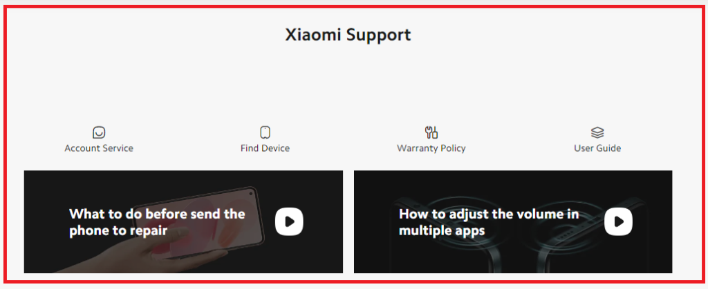 How To Fix MIUI Play Video Sound with Screen Off Not Working 2 Contact Support of Xiaomi To Fix MIUI Play Video Sound with Screen Off Not Working