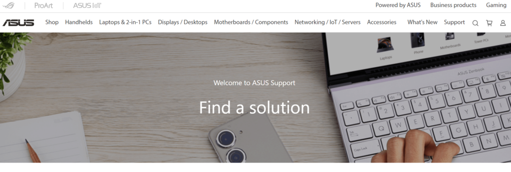 How To Fix ASUS Rog Ally Cloud Recovery Network Error 2 Contact the support team of Asus to fix Asus Rog Ally Cloud Recovery Network Error