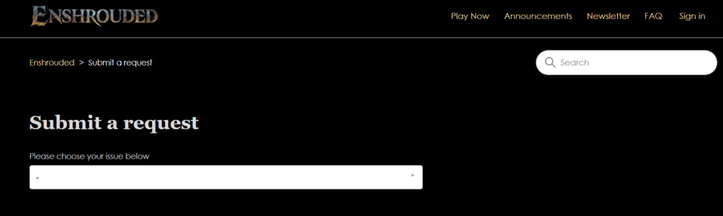 How To Fix Enshrouded Dedicated Server Password Issue Says "Game Creation Failed" 3 Contact the support team of Enshrouded to fix Enshrouded Dedicated Server Password Issue Says Game Creation Failed