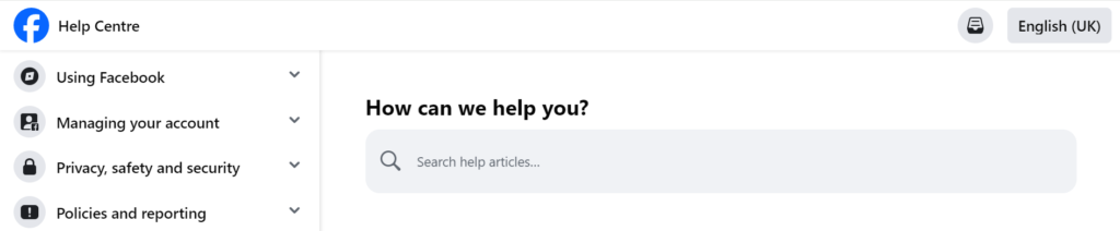 How To Fix Facebook Marketplace No Results Found Problem 2 Contact the support team of Facebook to fix Facebook Marketplace No Results Found