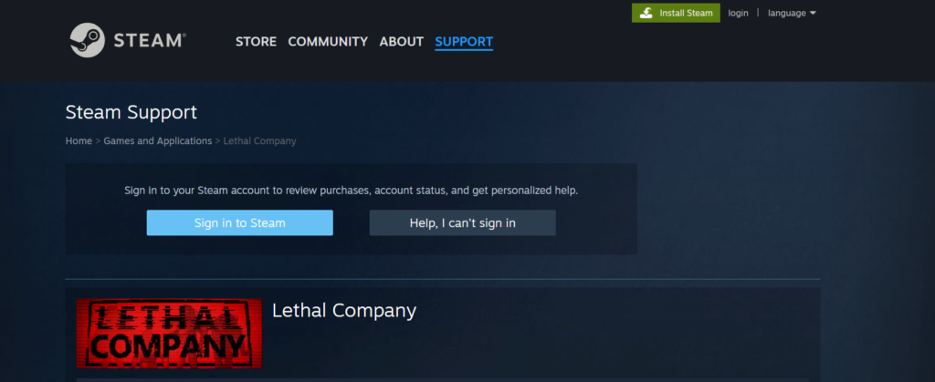 How To Fix Lethal Company Lights Not Working 2 Contact the support team of Lethal Company to fix lights not working