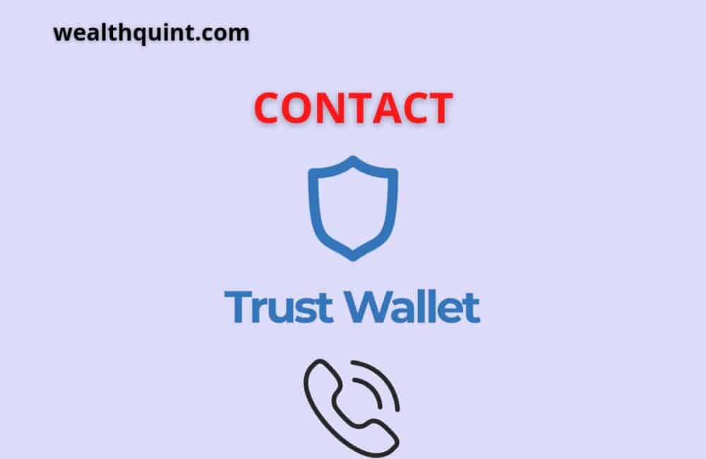 Contact trust wallet