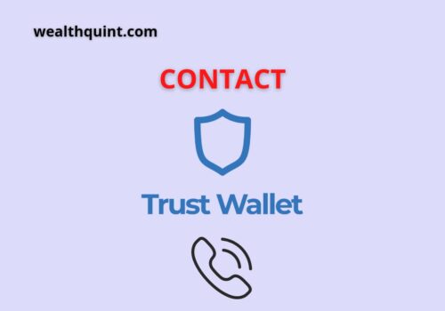 Contact trust wallet