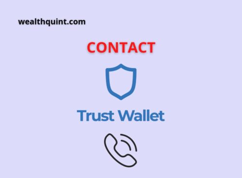 Contact trust wallet