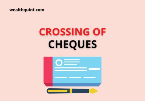Crossing of cheques