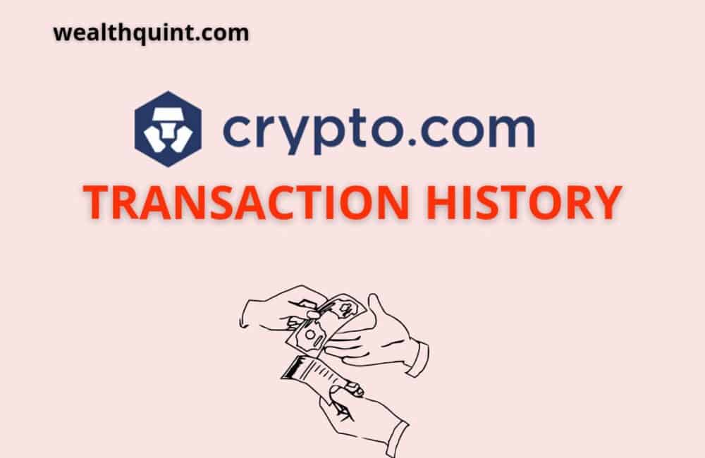 Crypto.com Transaction History