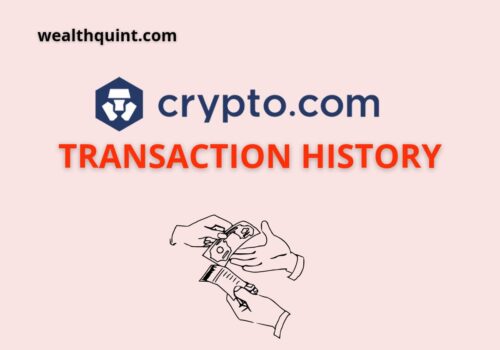 Crypto.com Transaction History
